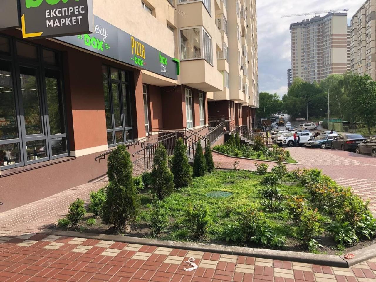 Apartment Kiev Studio With City View ภายนอก รูปภาพ