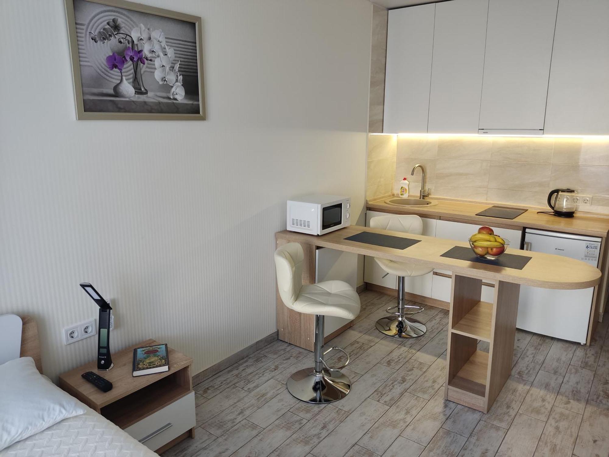 Apartment Kiev Studio With City View ภายนอก รูปภาพ
